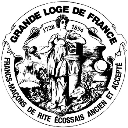 Logo des Franc-Maçons de la grande loge de France